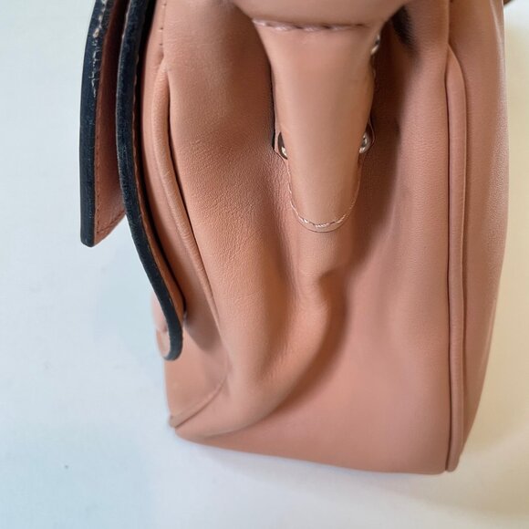 Rare Vintage Marc Jacobs Blush Pink Leather Bag w/ Silver Hardware - Picture 11 of 12